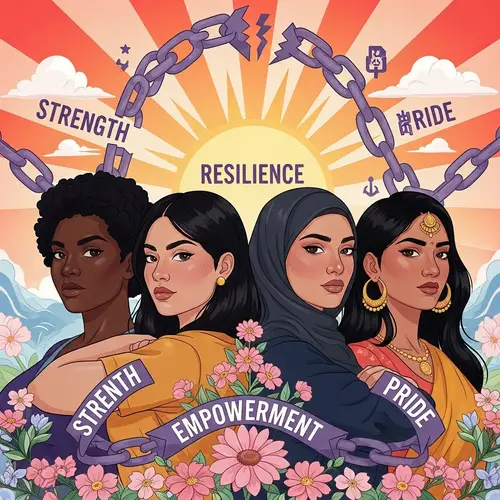 Strength & Resilience of Women: Empowering Images & Words