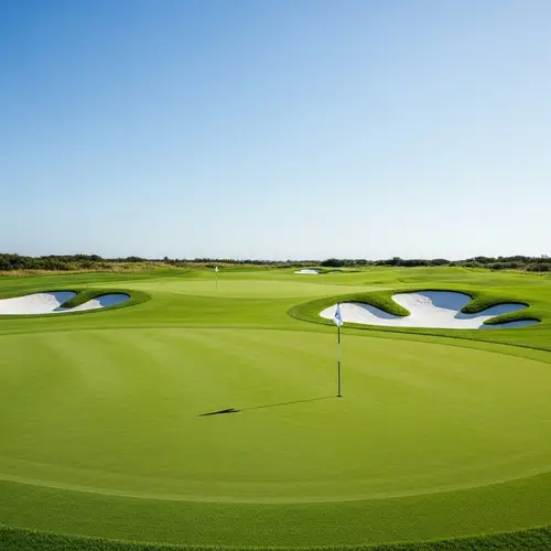 Minimalist Golf Courses | Clean, Green Serenity