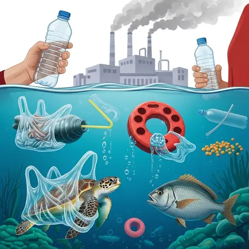 Combat Plastic Pollution: Illustrating the Impact on Environment & Wildlife