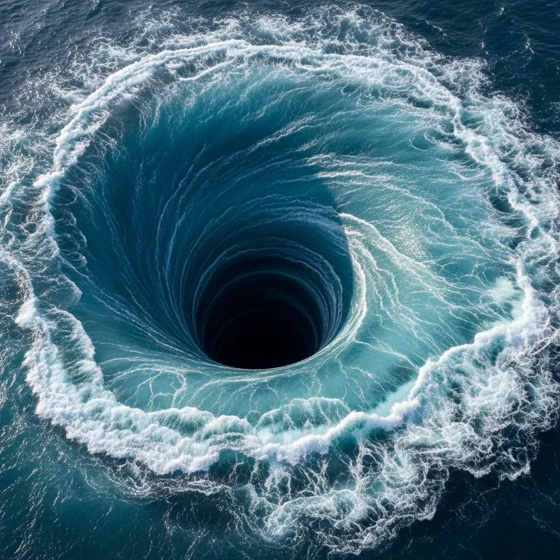 Spectacular Ocean Swirl Image