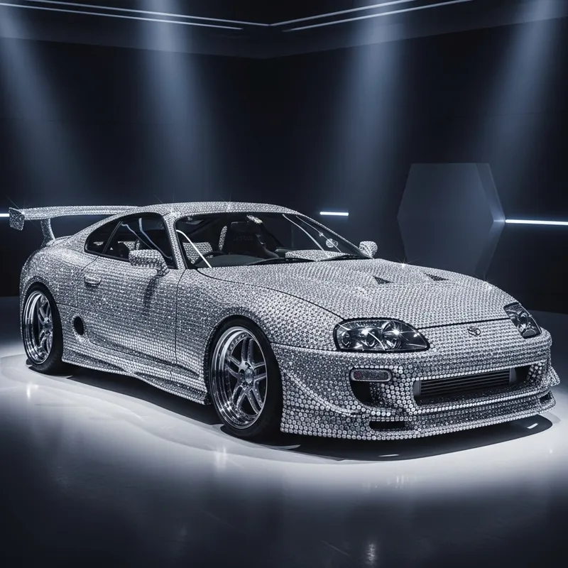 Toyota Supra MK4 Super Personalized with Diamonds