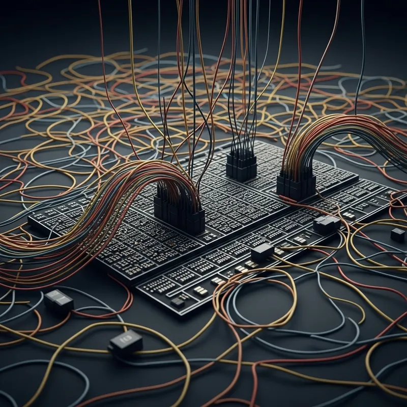 Programmable Controller Wires Abstraction | High Resolution Art