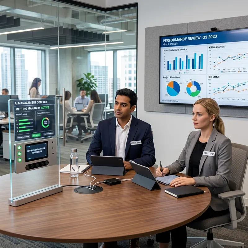 AI Performance Review: Fusion of Humans & AI Insights