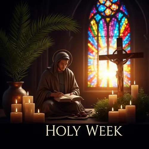 Holy Week Symbolism in Christian Calendar