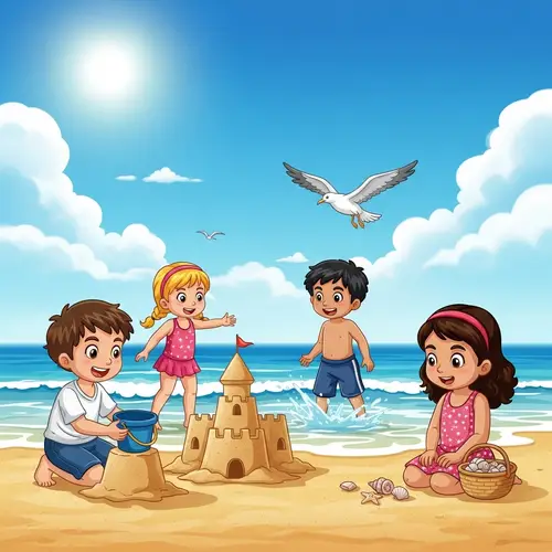 Children on Vacation: Fun Beach Activities for Kids