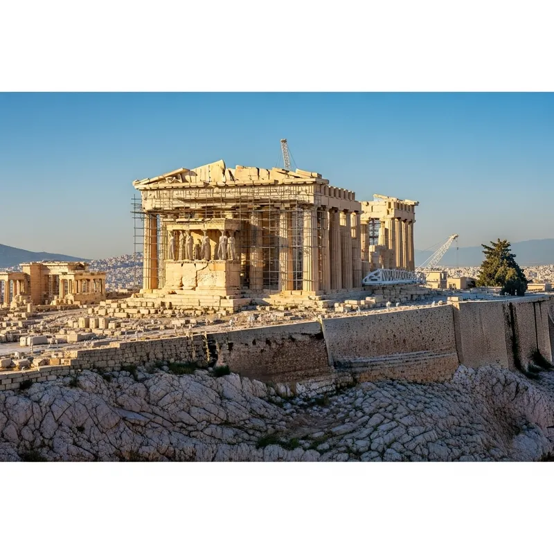 Stunning Image of the Parthenon in Athens Stunning Image of the Parthenon in Athens