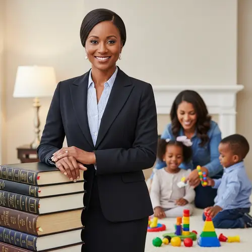 Successful Woman: Mother and Lawyer | Family Harmony Image