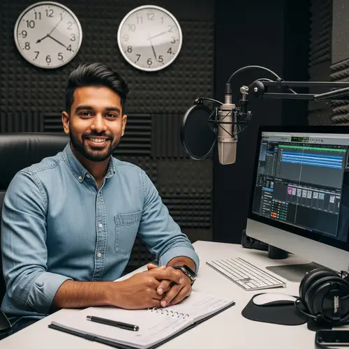 South Asian Podcaster: Save Time, Increase Productivity