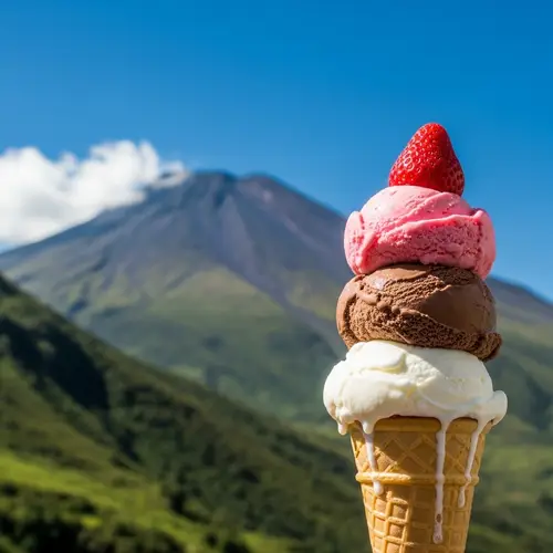 Mount Imbabura in Ecuador | Delicious Ice Cream Cone