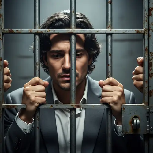 Justice Served: Mysterious Man Behind Bars