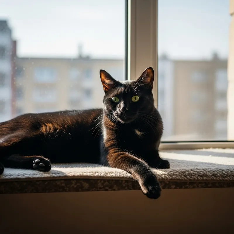 Regal Domestic Cat Whiskers: Capturing Feline Elegance in Tranquility