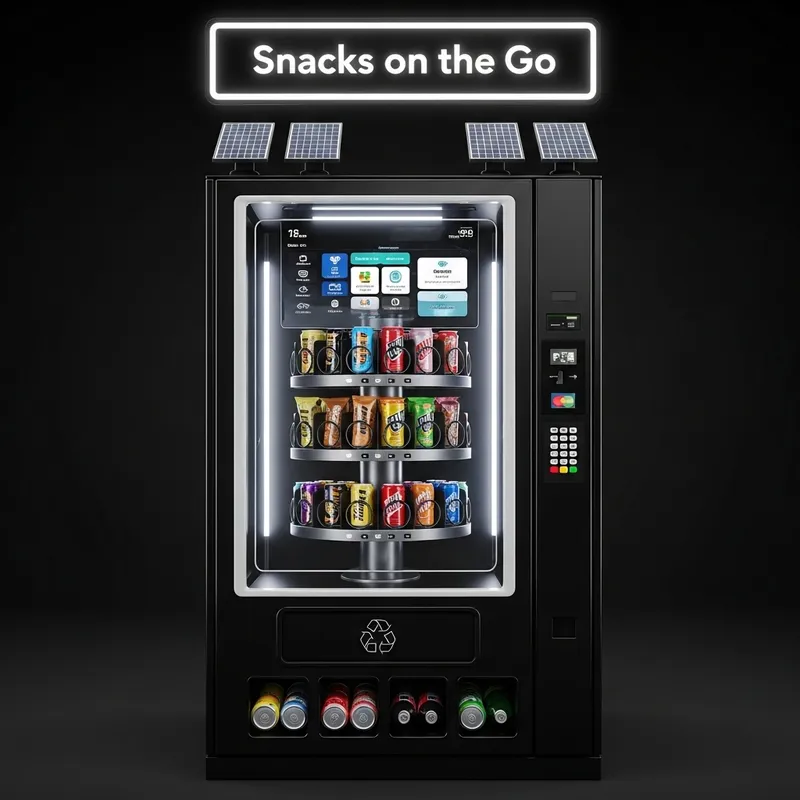 Futuristic Vending Machine | Modern Design