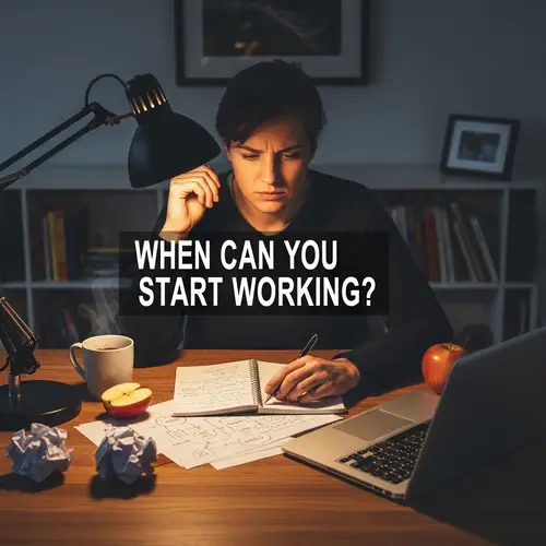 Expressing Reform and Enthusiasm | Best Answer to 'When Can You Start Working?'