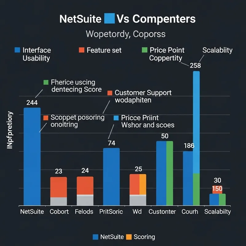 NetSuite vs. Competitors: Visual Comparison NetSuite vs. Competitors: Visual Comparison