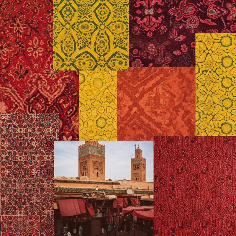 Spicy Marrakech: Exquisite Textures and Rich Hues Spicy Marrakech: Exquisite Textures and Rich Hues