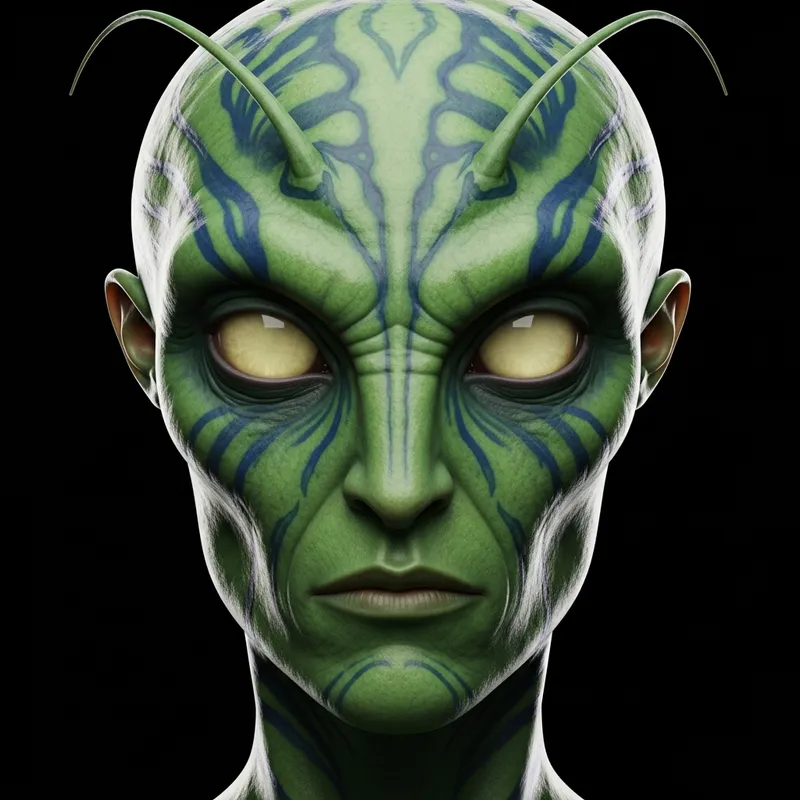 Mysterious Alien Face: An Extraterrestrial Encounter