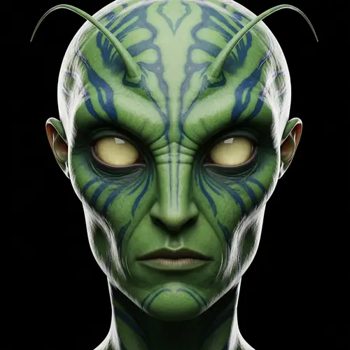 Mysterious Alien Face: An Extraterrestrial Encounter