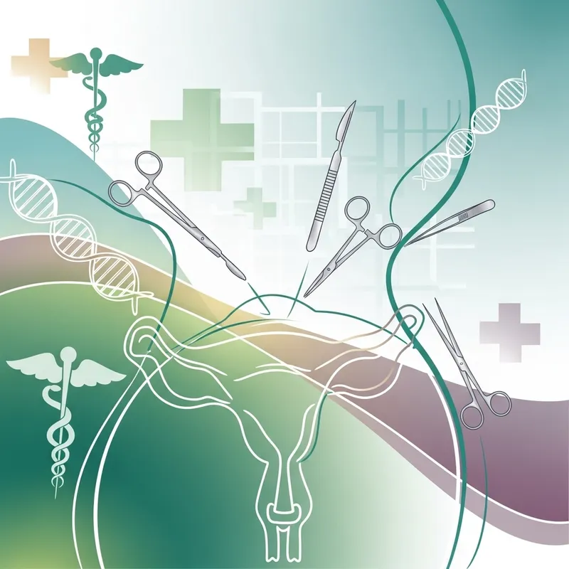 Abstract Hysterectomy Art | Symbolic Composition Abstract Hysterectomy Art | Symbolic Composition