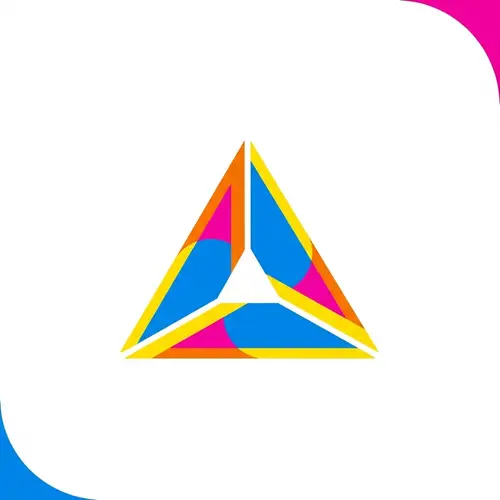 Sharp Triangle Logo Design | Geometric Logo Creation