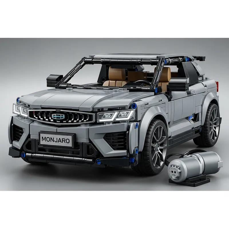 GEELY MONJARO LEGO Cars Set | Mini Motors Replicas
