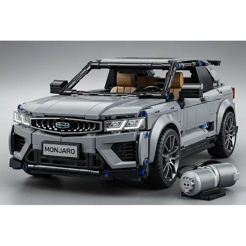 GEELY MONJARO LEGO Car Set | Mini Motors Replica