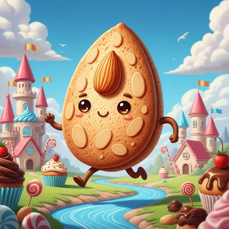 Almond Cookie from Cookie Run Kingdom | Sweet Tempting Delight