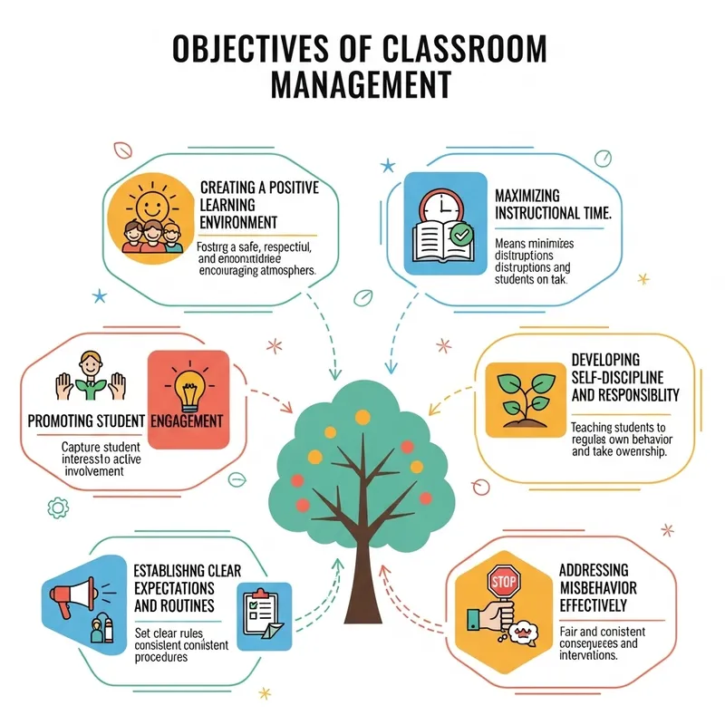 Classroom Management Goals Infographic