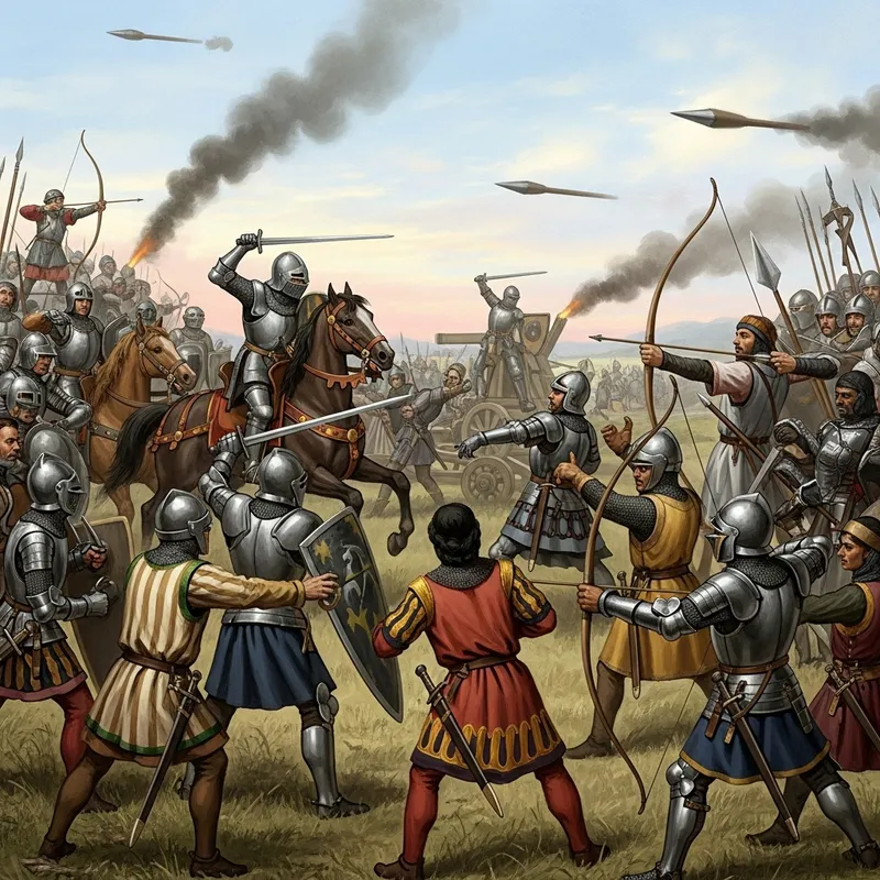 Epic Medieval Battle: A Fight for Honor