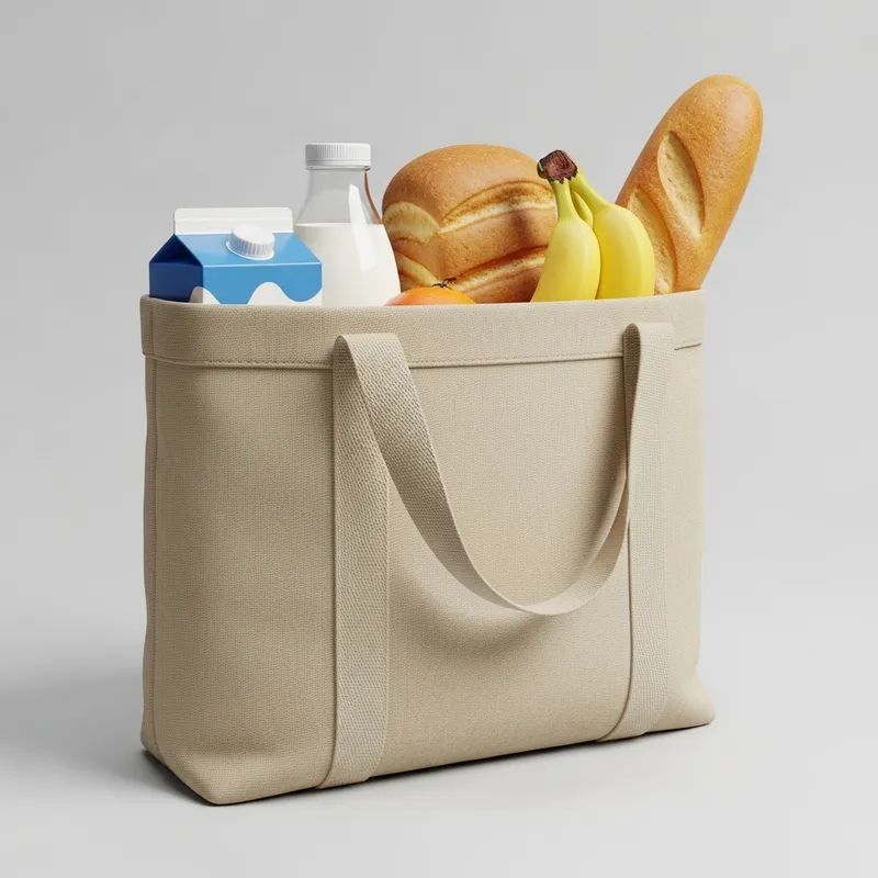 Stylish Canvas Shopping Bag for Your Shopping Needs