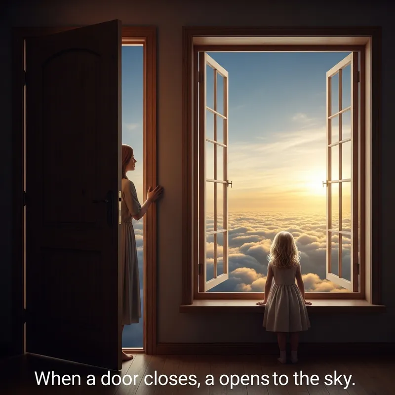 When One Door Closes, a Heavenly Window Opens