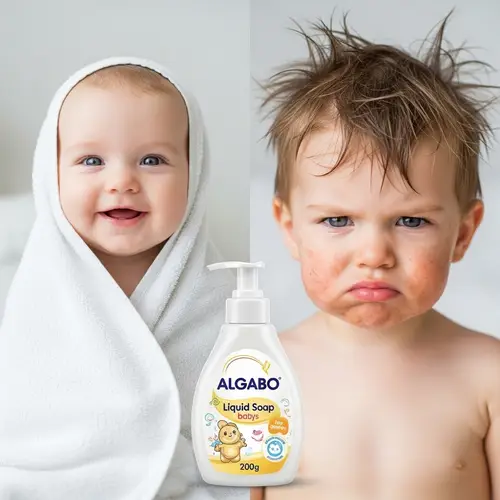 Algabo 200g Liquid Soap for Babies - Bright & Clean | Website