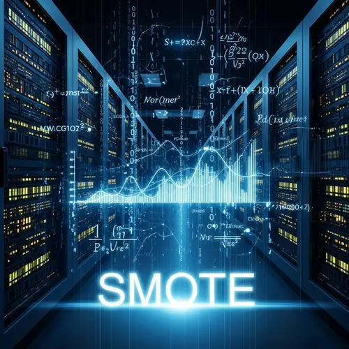 SMOTE: Science and Big Data Image with Servers and Formulas