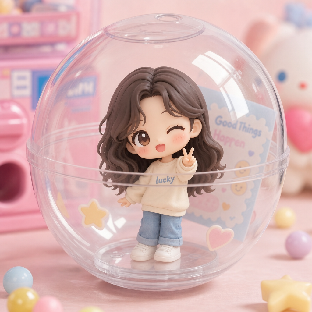 Figurita en cápsula gashapon