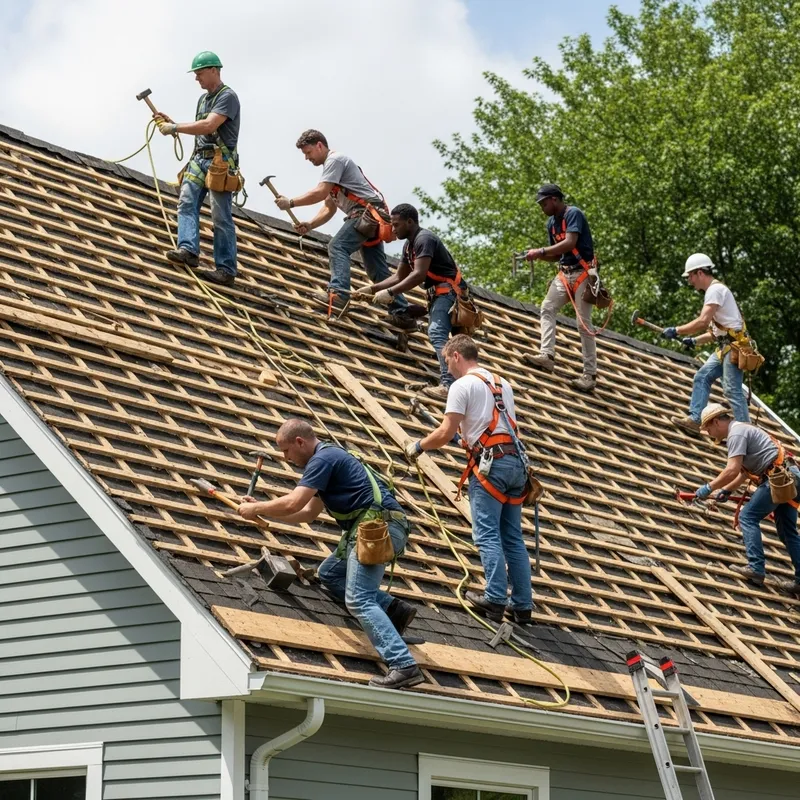 Roof Repair for Private Frame Houses – Expert Services