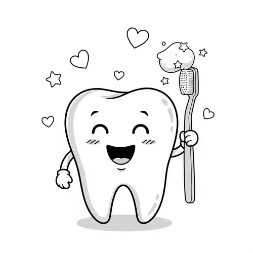 Joyful Tooth and Brush - Mild Dental Cleaning Qualities