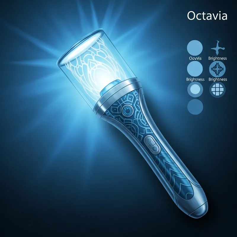 Octavia Light Stick - Elegant Design Inspired by Ocean Depths