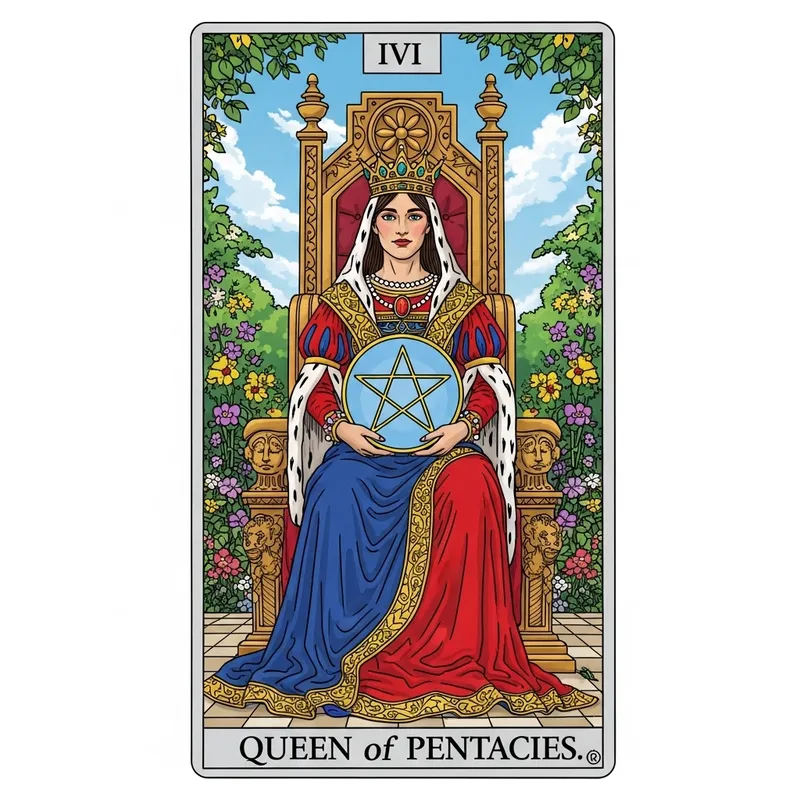 Queen of Pentacles: Symbolism and Meaning Queen of Pentacles: Symbolism and Meaning