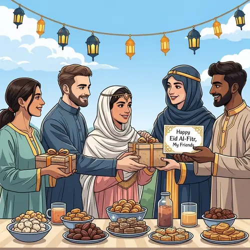 Happy Eid Al-Fitr My Friends - Celebrate Togetherness