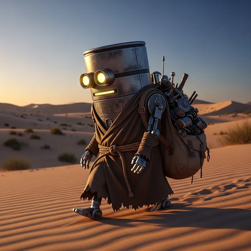 Robot Jawa: The Desert Wanderer