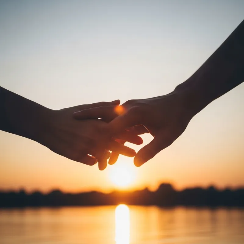 Intimacy Through Touch: An Abstract Embrace