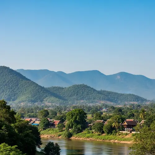 Luang Prabang Province: Serene Landscape View