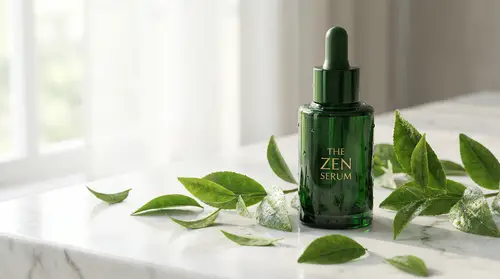 Luxury Green Tea Facial Serum - Premium Skincare