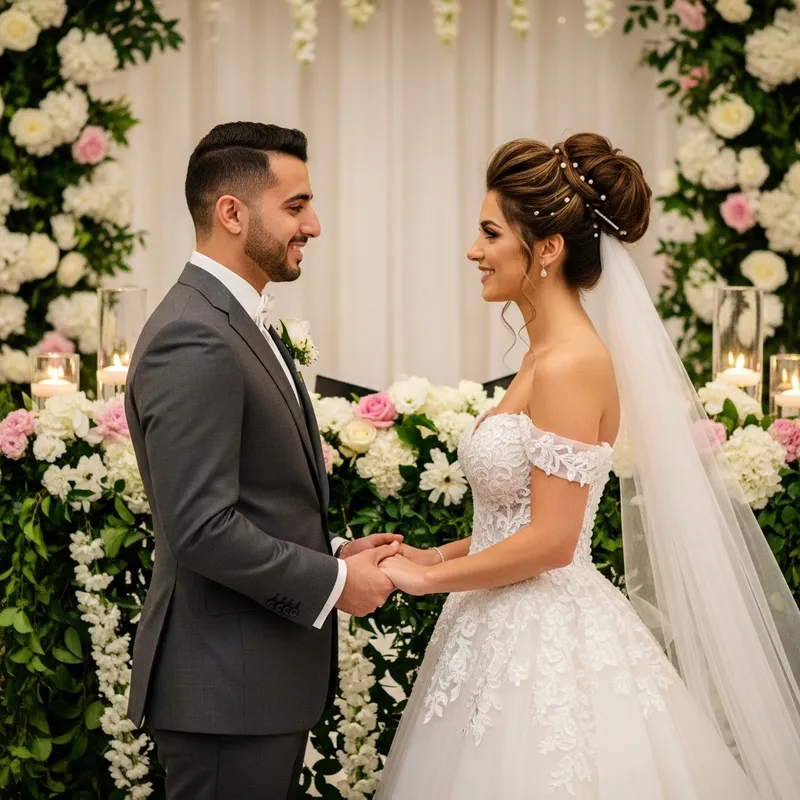 Ikram and Ayoub Beautiful Wedding Ceremony