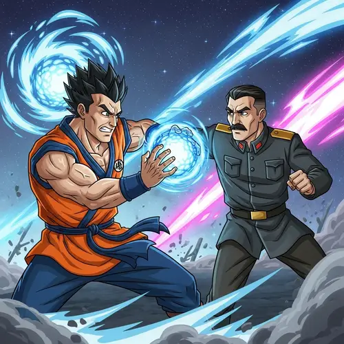 Epic Battle: Martial Arts Hero vs. Military Rival
