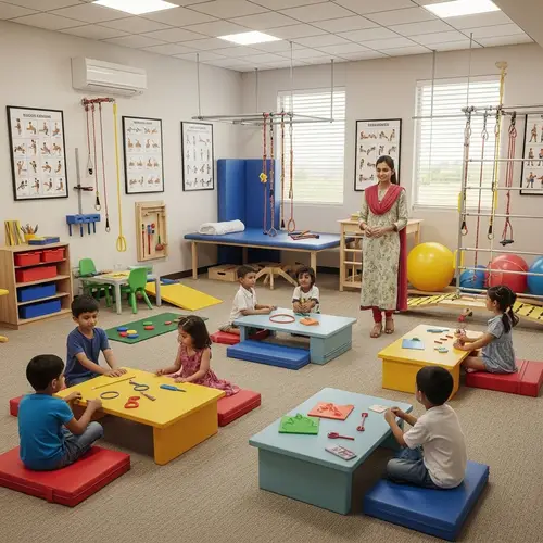 Inclusive Motor Skills Classroom for Children