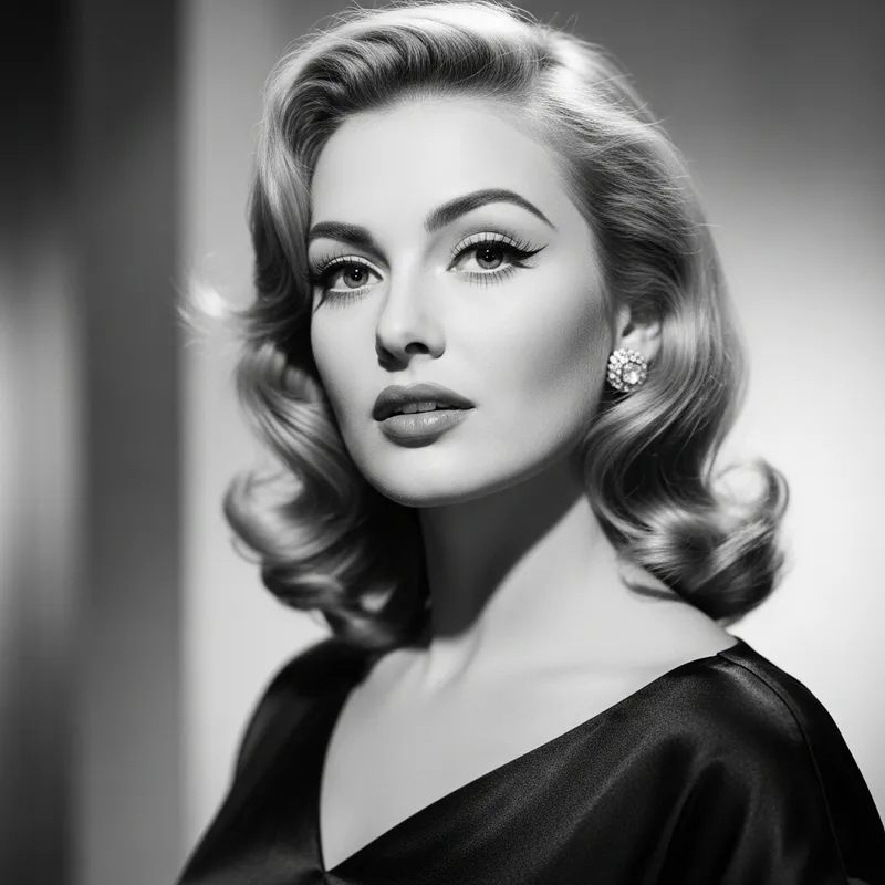 Meet Patricia: Enchanting Cinematic Beauty in Black and White