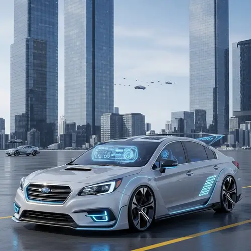 Futuristic Subaru Legacy Design