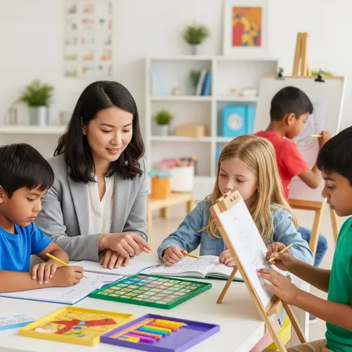 Dedicated Educator Supporting Diverse Children | Learning Environment