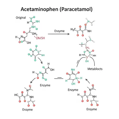Metabolism of Acetaminophen: Explained Step by Step