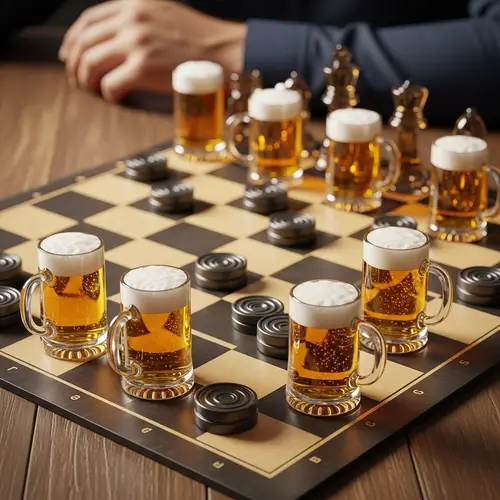 Beer Checker Game: Fun and Exciting Twist on Classic Checkers